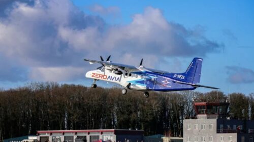 Самый большой в мире пассажирский самолёт на водородной тяге совершил первый полёт