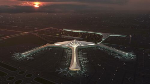В аэропорту китайского Чанчуня появится новый терминал в виде пера
