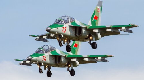 ВВС Беларуси отрабатали рассредоточение авиации на запасные аэродромы