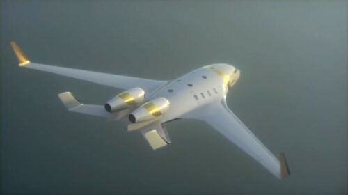 Bombardier приступает ко второму прототипу самолета Ecojet со смешанным крылом