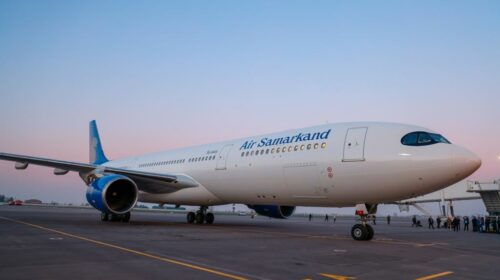 Air Samarkand получила свой первый самолёт