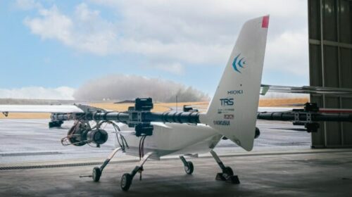 Уникальный гибридный беспилотник Dr-One V2 совершил демонстрационный полёт в Японии
