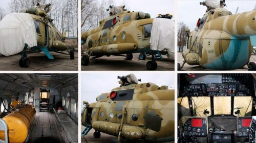 В Беларуси на аукционе будут продавать военный вертолёт