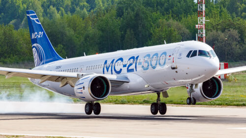 Россия хочет заказывать больше деталей для самолетов МС-21 в Беларуси
