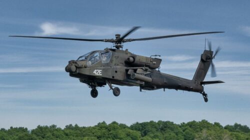 В США разбился вертолёт AH-64 Apache