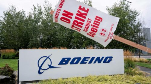 Забавстовки в Boeing