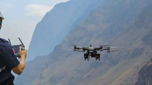 DJI выходит на рынок промышленных грузоперевозок с новым дроном, поднимающим 80 кг груза