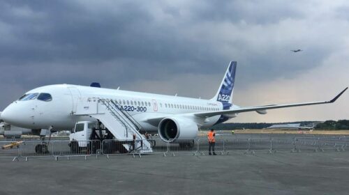 Airbus улучшит A220: больше вес, новые системы и интернет