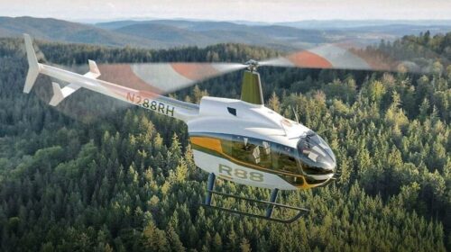 Впервые за 15 лет Robinson Helicopter представила новый вертолет!