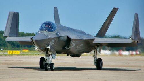 Истребитель F-35C разбился в США