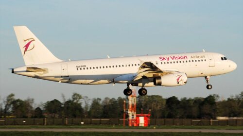 В Россию начнёт летать частная египетская авиакомпания Sky Vision Airlines