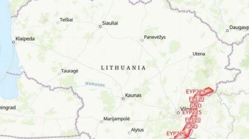 В Литве предостерегли пилотов от нарушения бесполётных зон на границе с Беларусью