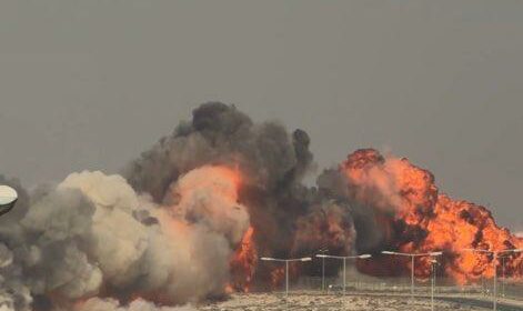 На авиашоу в Дубае разбился индийский LCA Tejas