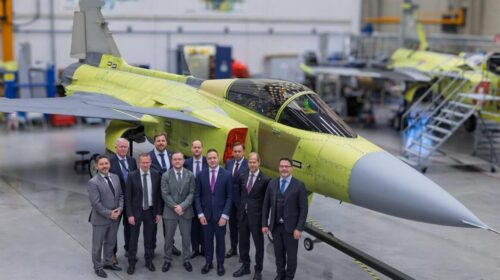 Венгрия показала первый дополнительный JAS 39 Gripen C