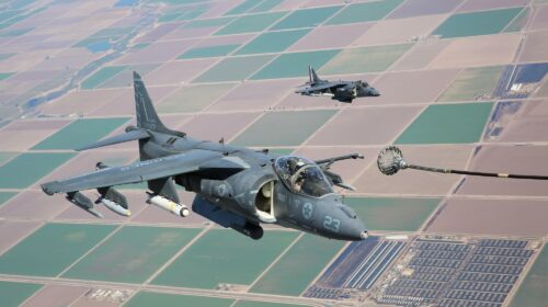 Корпус морской пехоты США официально прощается с AV-8B Harrier