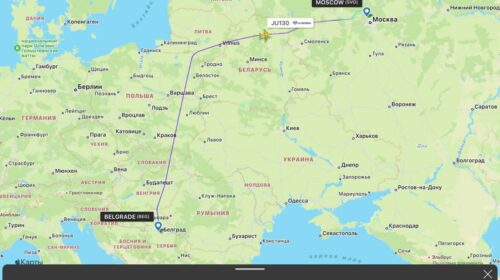 Air Serbia снова летает через воздушное пространство Беларуси — впервые почти за 5 лет