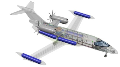 Beyond Aero меняет концепцию: водородный бизнес-джет BYA-1 стал тяжелее и получил толкающие винты