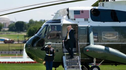 Для Marine One построят гранитную площадку Для Marine One построят гранитную площадку