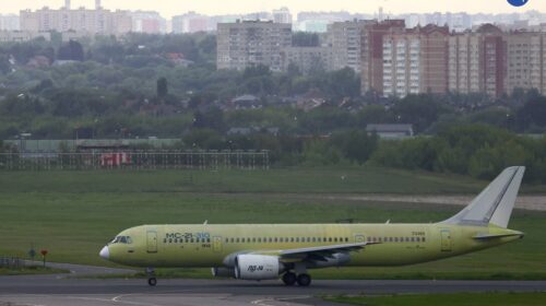 Серийный МС-21 перелетел из Иркутска в Подмосковье Серийный МС-21 перелетел из Иркутска в Подмосковье