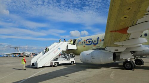 Опытный SJ‑100 прилетел в Минск на проверку автопилота Опытный SJ‑100 прилетел в Минск на проверку автопилота