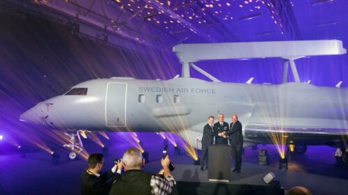Saab показала первый шведский GlobalEye Saab показала первый шведский GlobalEye